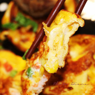 鸡蛋芝士饼