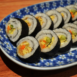 家常松香寿司，简单又美味的做法