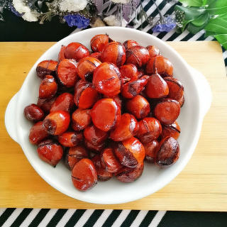 糖焖板栗