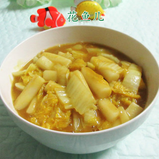 咖喱娃娃菜炒年糕