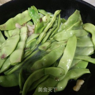 五花肉炖东北油豆的做法步骤：6