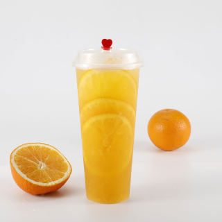网红水果茶—霸气橙子的做法