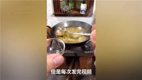 超硬核！厨师用自制迷你厨房制作迷你菜，爆红网络！