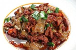 煳葱黄牛肉