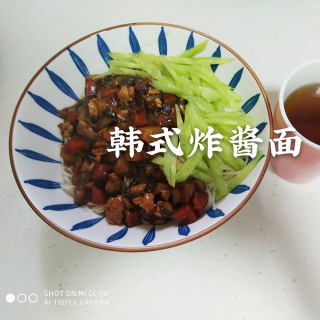 韩式炸酱面的做法