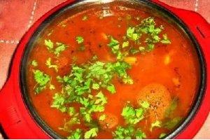 什菜酸辣鸡汤