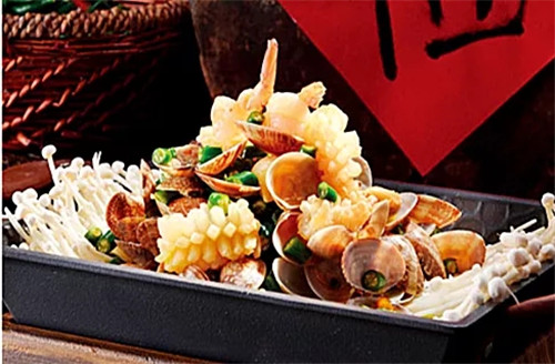 【热卖菜】平锅小海鲜