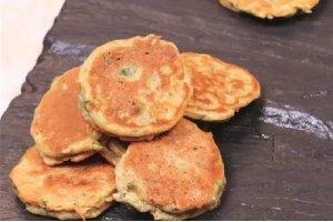 香煎槐花饼