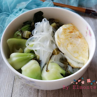 酸菜汤河粉