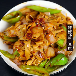 东北家常菜：辣椒干豆腐的做法