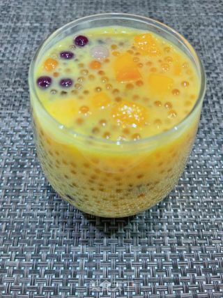 芒果芋圆西米的做法步骤：11