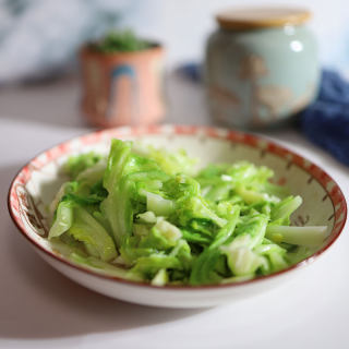 素炒包包菜