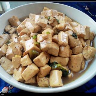 双椒豆腐