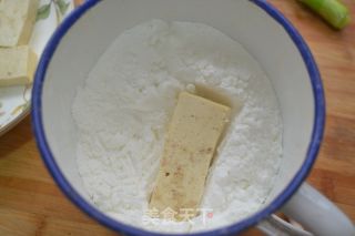 【鸡汁锅塌豆腐】的做法步骤：3