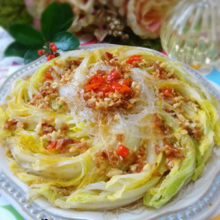 蒜蓉粉丝娃娃菜—白菜做出海鲜味