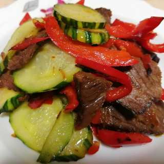 回锅牛肉
