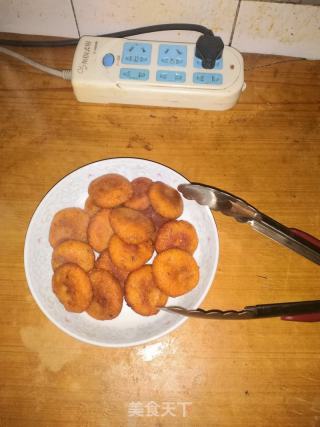 红薯饼核桃粉的做法步骤：5