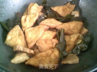 猪肉海带结烧油三角的做法步骤：11