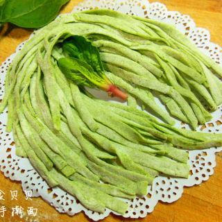 菠菜手擀面