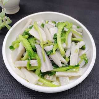 素炒藕条  （素菜）