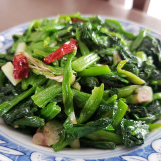 清炒菠菜