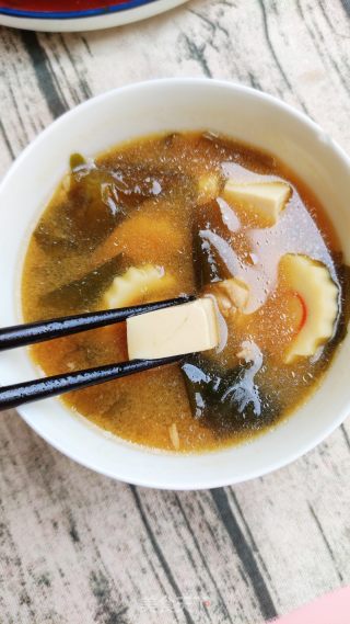 味噌汤的做法步骤：9
