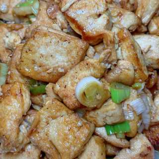 大葱烧豆腐