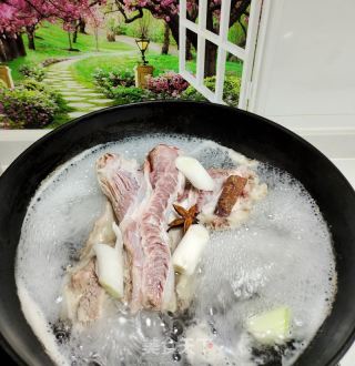 香浓牛肉块的做法步骤：1