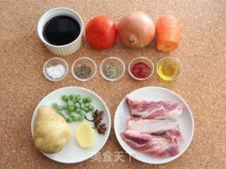 （情人节食谱）法式红烩牛腩的做法步骤：1