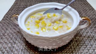 奶香玉米燕麦粥的做法步骤：13